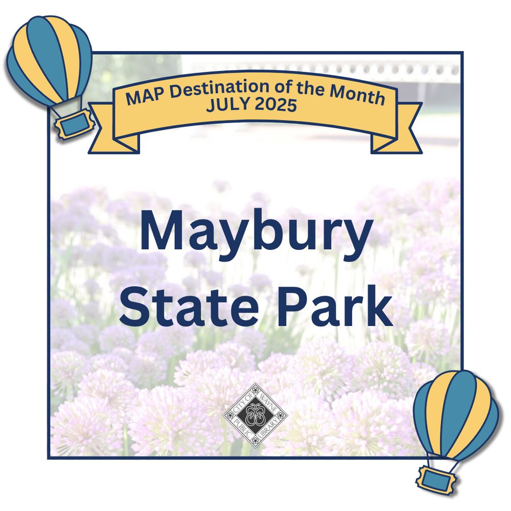 MAP Destination of the Month July 2025. Maybury State Park.