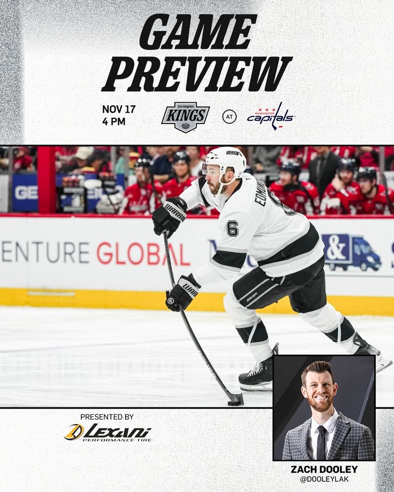 GAME PREVIEW
NOV 17 4PM
KINGS AT WASHINGTON
