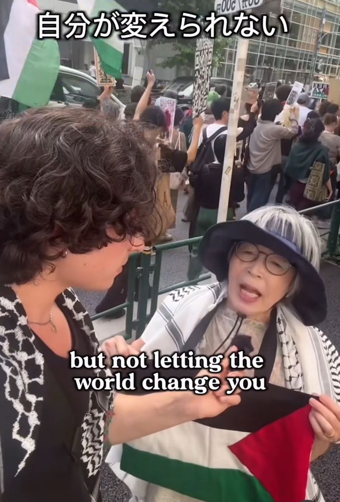 “but not letting the world change you”

世界によって、自分が変えられないためである。