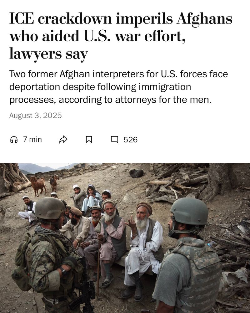 Washington Post article with the headline: 