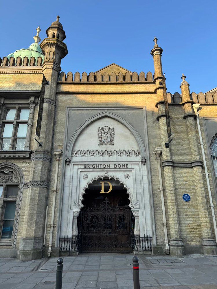 Entrance to Brighton Dome