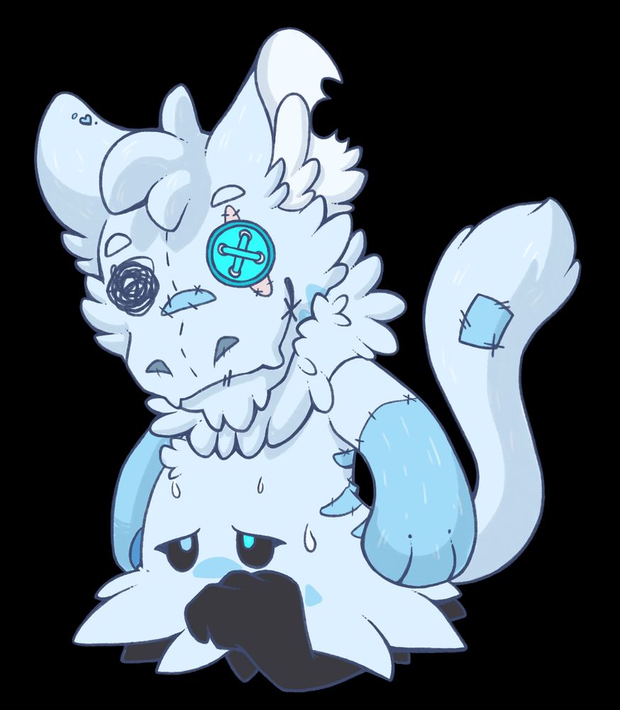 Duncan transformed into a mimikyu