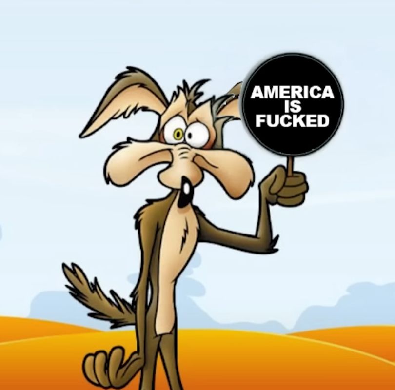 America Is Fucked! Stolen from Christopher Titus.