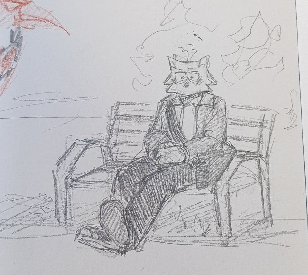 Shit sketch, but I don't care I was freezing