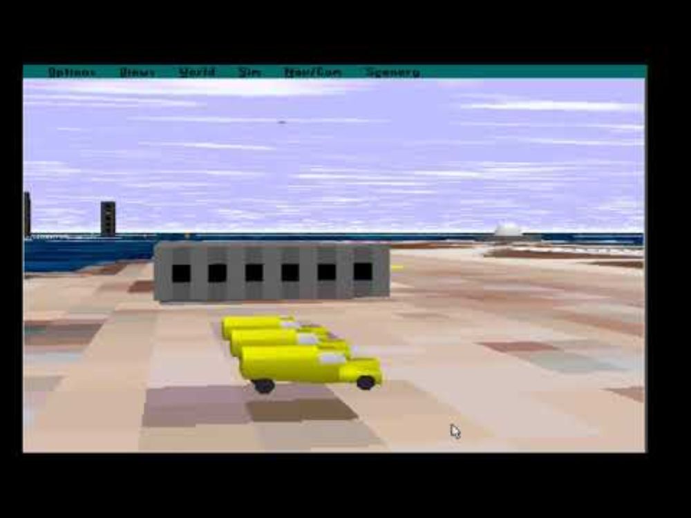 Microsoft Flight Simulator 5.1 for MS-Dos From 1995