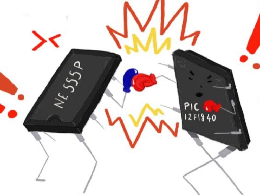 Engineer Pits a 555 Timer Against a Microcontroller in This Circuit Design Challenge