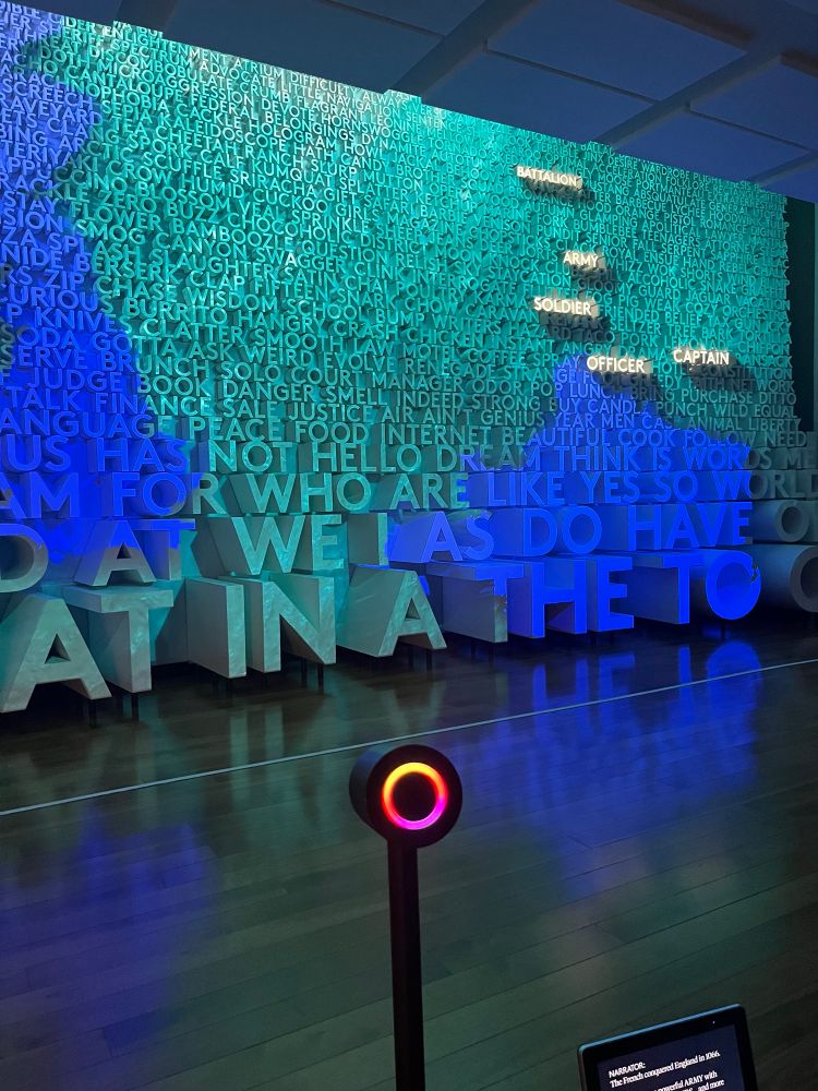 The interactive history of word wall