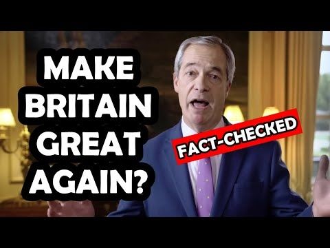 Nigel Farage New Years Message - DEBUNKED