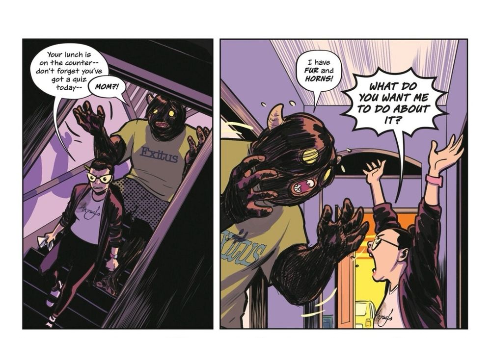 Patty deals with Riley as any mother would…from FML 2.