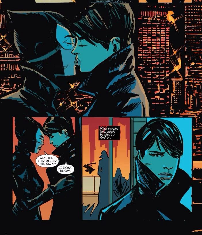 Selina and Eiko. Words by Genevieve Valentine, art by Garry Brown.