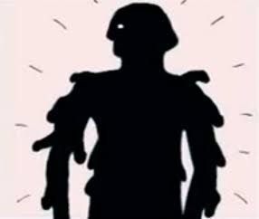 still from the absolutely ancient web video called "George Washington" by brad neely. George Washington is pictured in silhouette with a bunch of dicks growing off of his body.