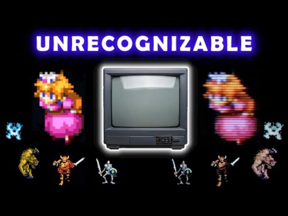 Why CRT TVs Are IMPORTANT for Retro Gaming