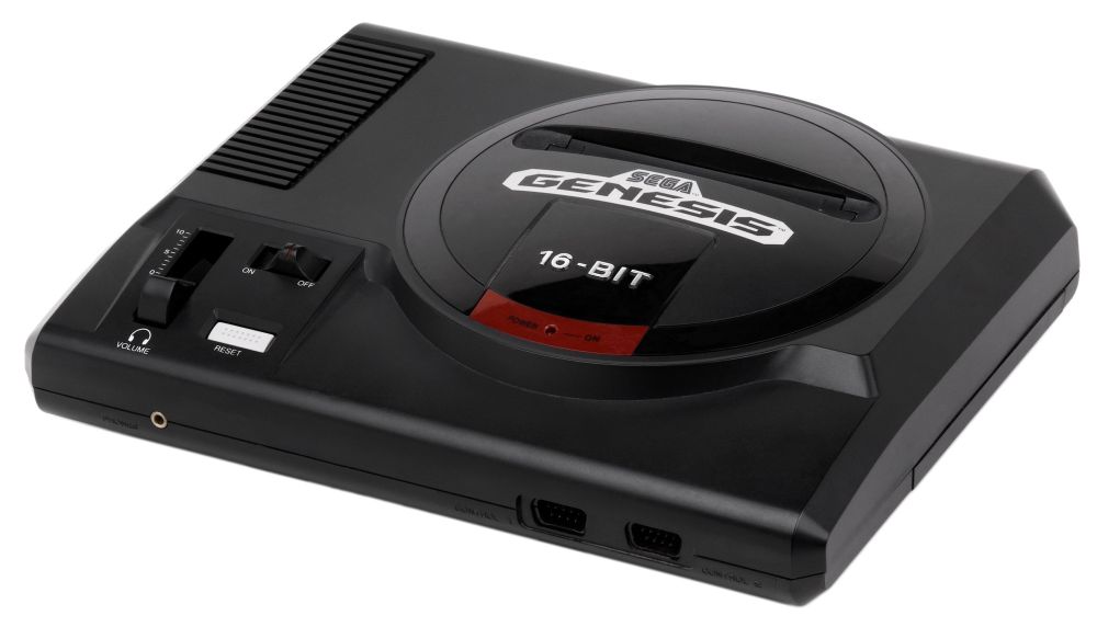 Sega Genesis Model 1 console on white background