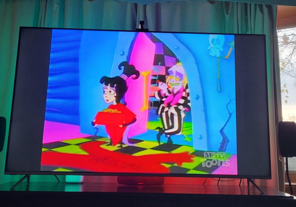 Lydia and Beetlejuice. 