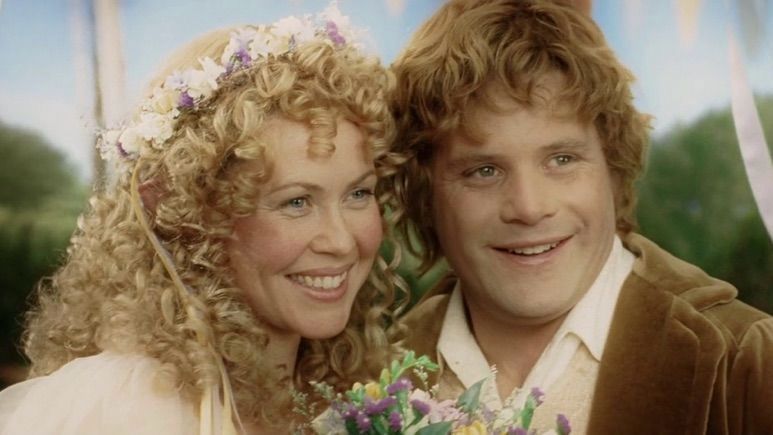 Rosie Cotton (with Samwise Gamgee), from The Lord Of The Rings 