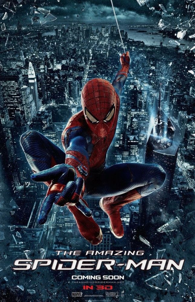 Movie poster for The Amazing Spider-Man