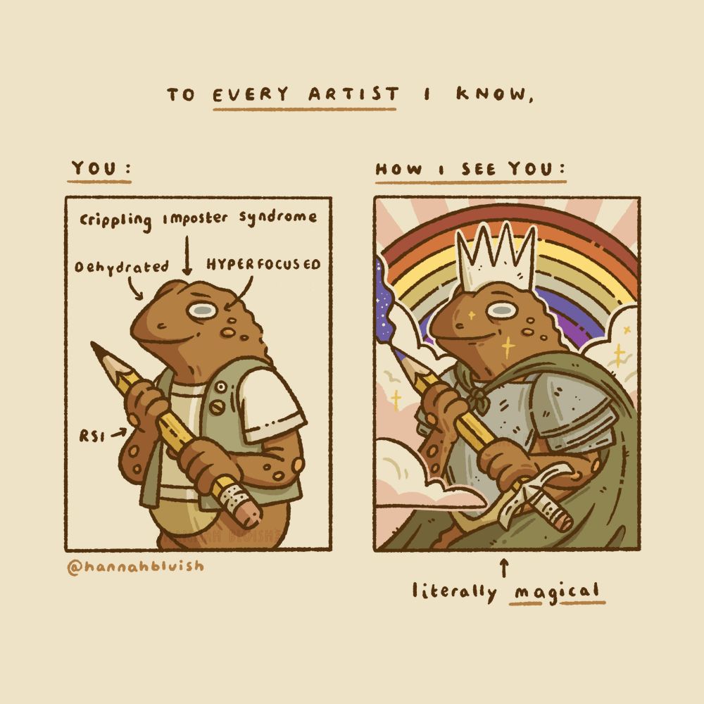 Artists are magic