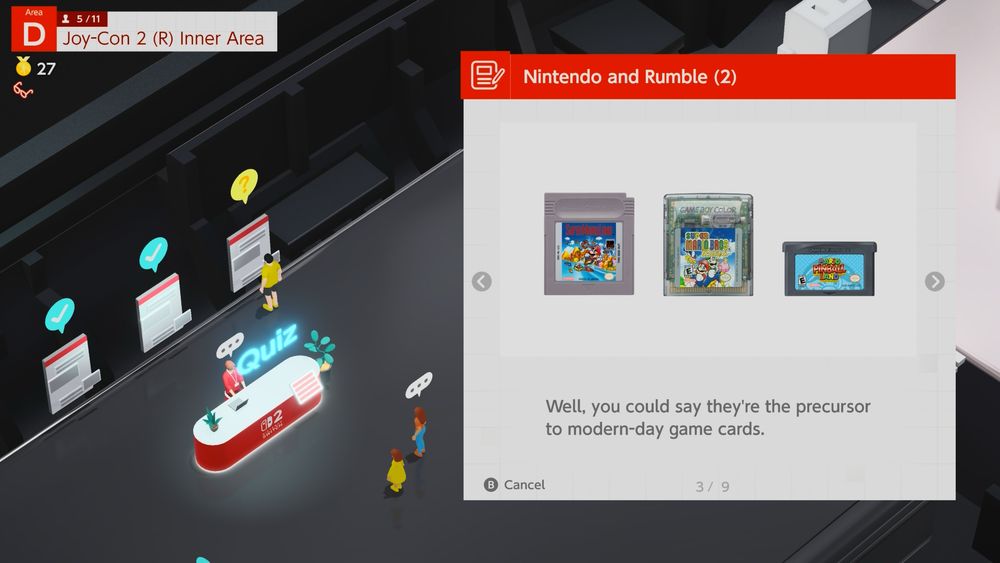 Nintendo states that cartridges are the precursor to game cards.