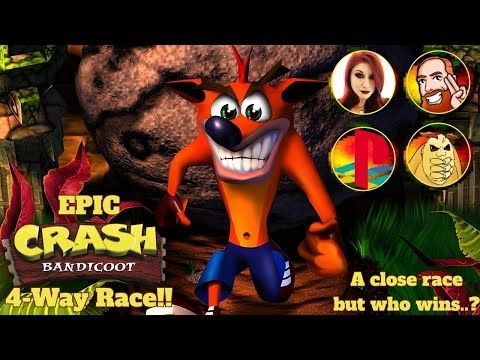Neck and Neck ’Til the End! 🏁 Crash Bandicoot’s Closest Race Ever!