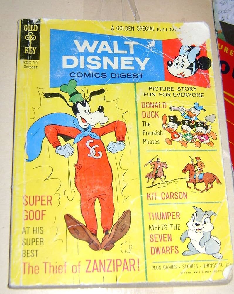 Walt Disney comics digest featuring Super Goof.