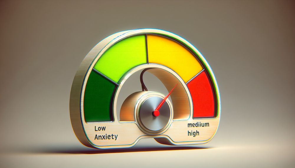 AI anxiety meter