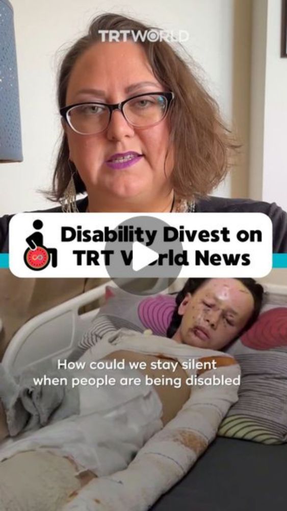 Disability Divest on Instagram: "Thank you to @TRTworld for doing a feature on Disability Divest and covering such an important issue.

All video and post credit goes to TRT World.

Original post from...