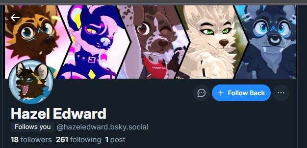 Userpage of @hazeledward