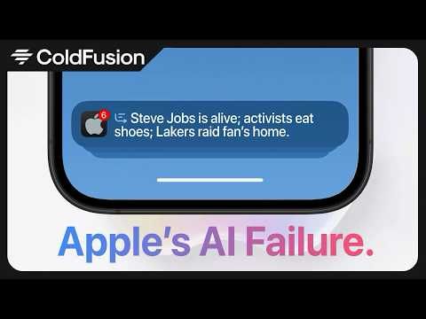 Apple’s AI Disaster - A Rare Failure