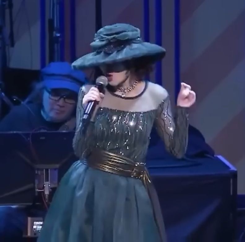 A screenshot of NEICHEL, from the Kirby 30th Anniversary Music Festival