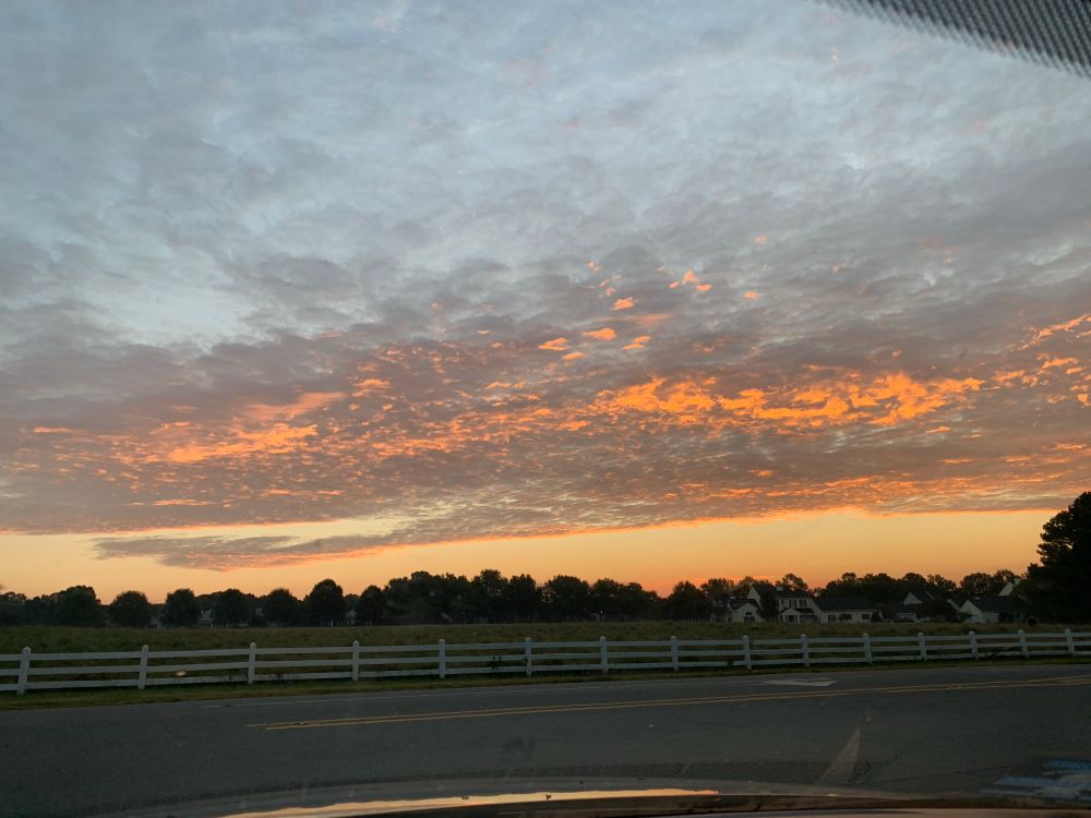 Is there anything more beautiful than a fall morning?