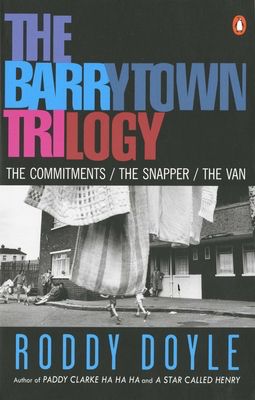 The cover of the Barrytown Trilogy by Roddy Doyle.