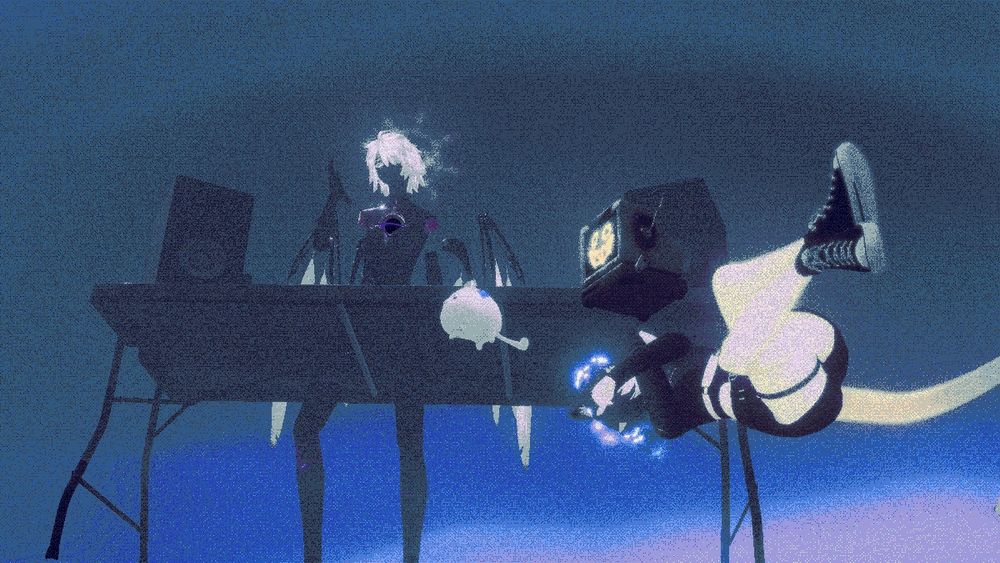 jaime playing soft tunes as zekk eeps <3 