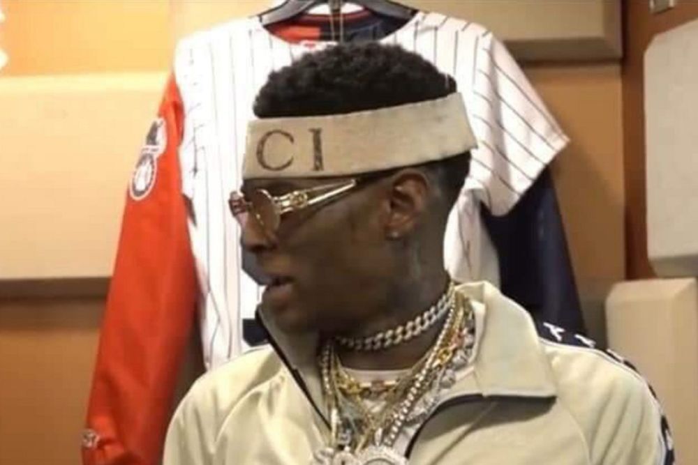 screencap from the soulja boy breakfast club interview where he talks about how drake “stole his whole fuckin flow”