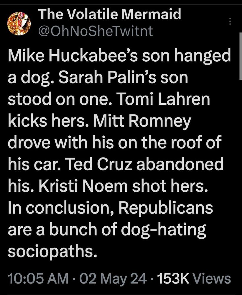 List of republicans who mistreated dogs
