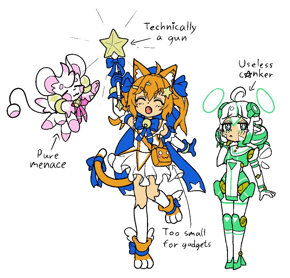 Main characters of Project Ozone