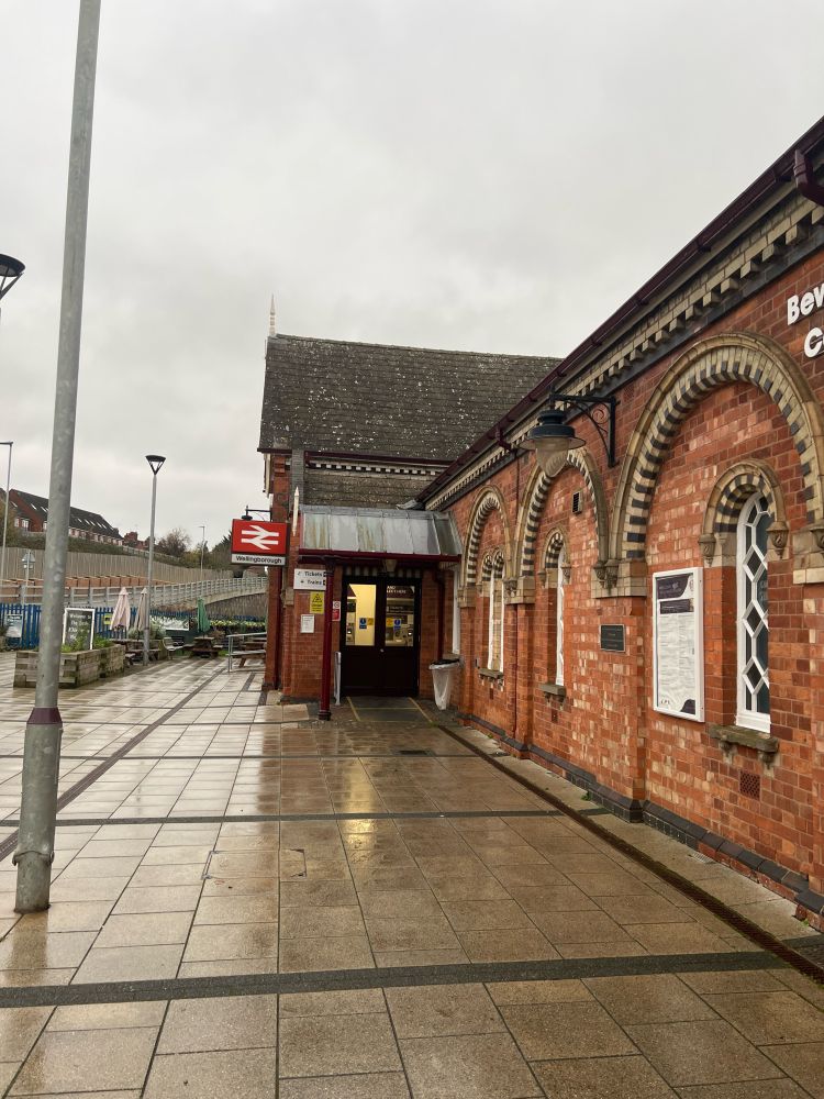 Train station entrance 