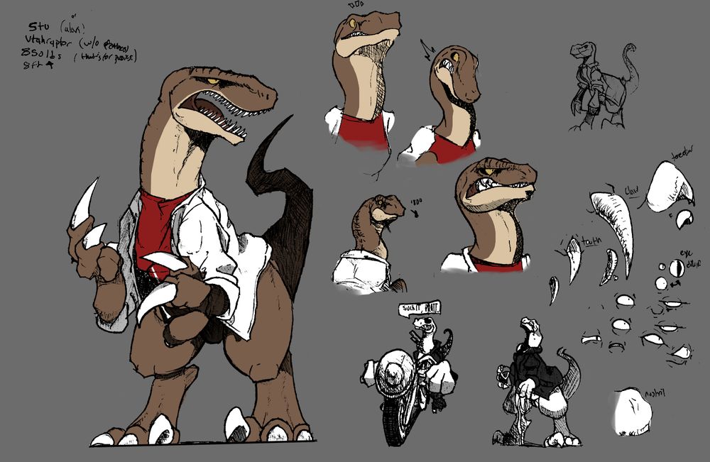 A reference sheet for Sturaptor, from 2015.