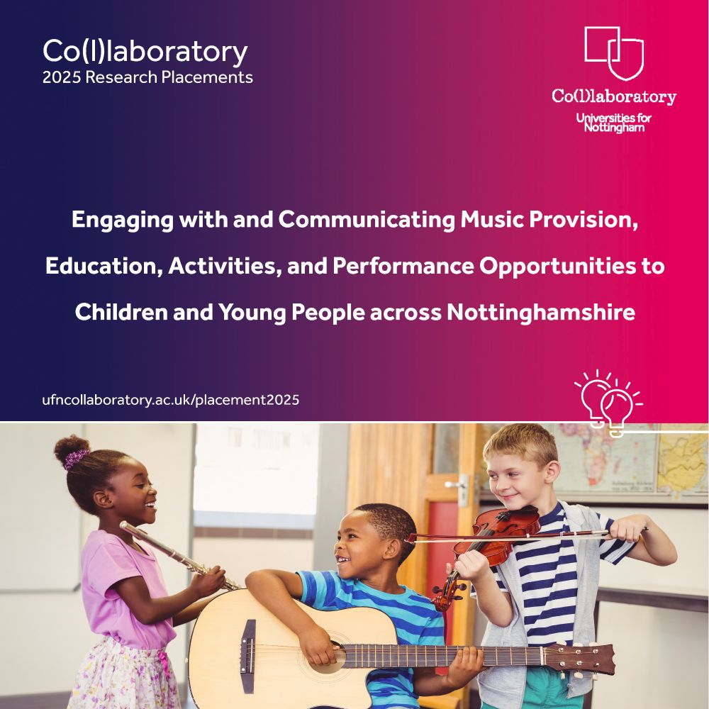 music education for children and young people in Nottinghamshire