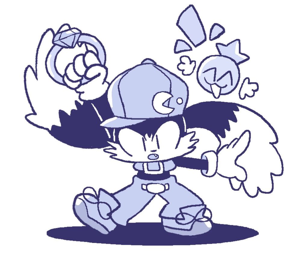 Klonoa and Huepow!