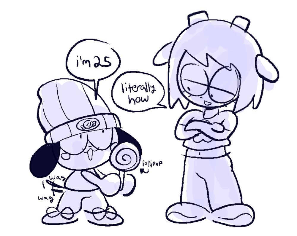 Parappa and Lammy!