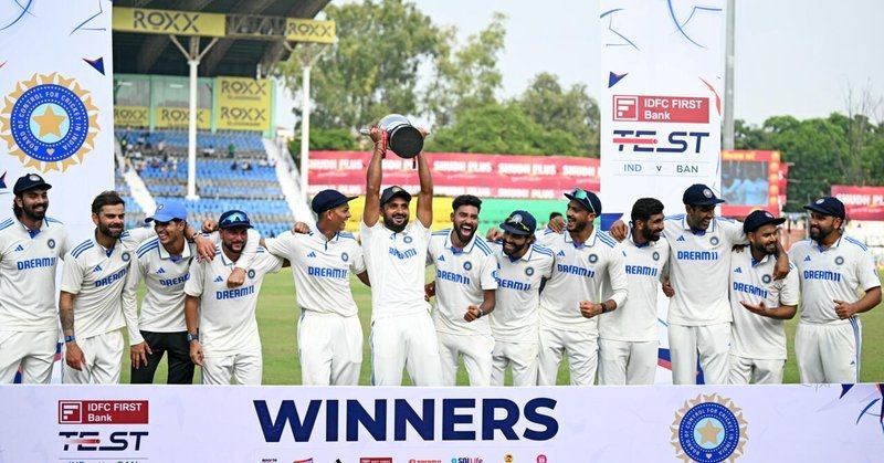 Jaiswal leads India to remarkable victory in rain-hit Bangladesh Test