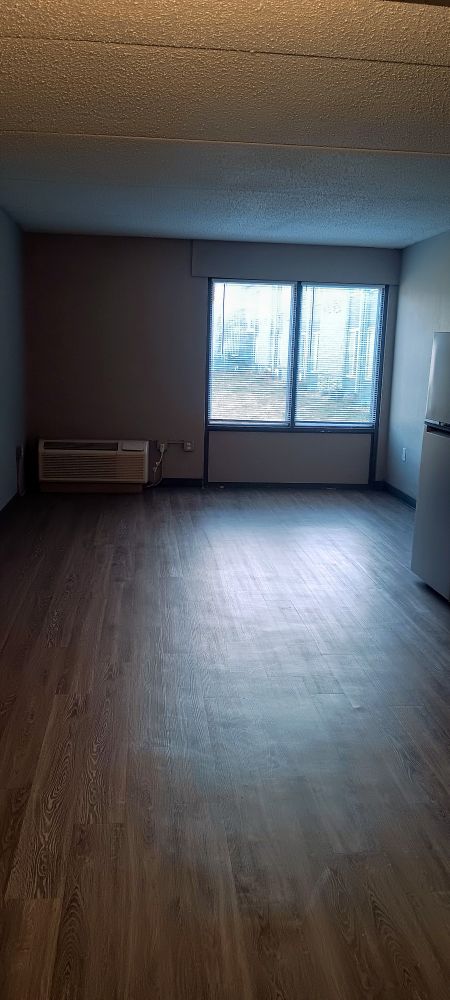 Studio apartment. Empty.