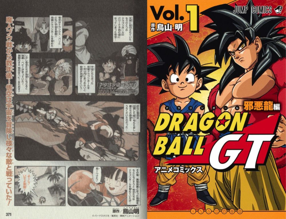 Manga Guide | Dragon Ball GT Anime Comic - Kanzenshuu