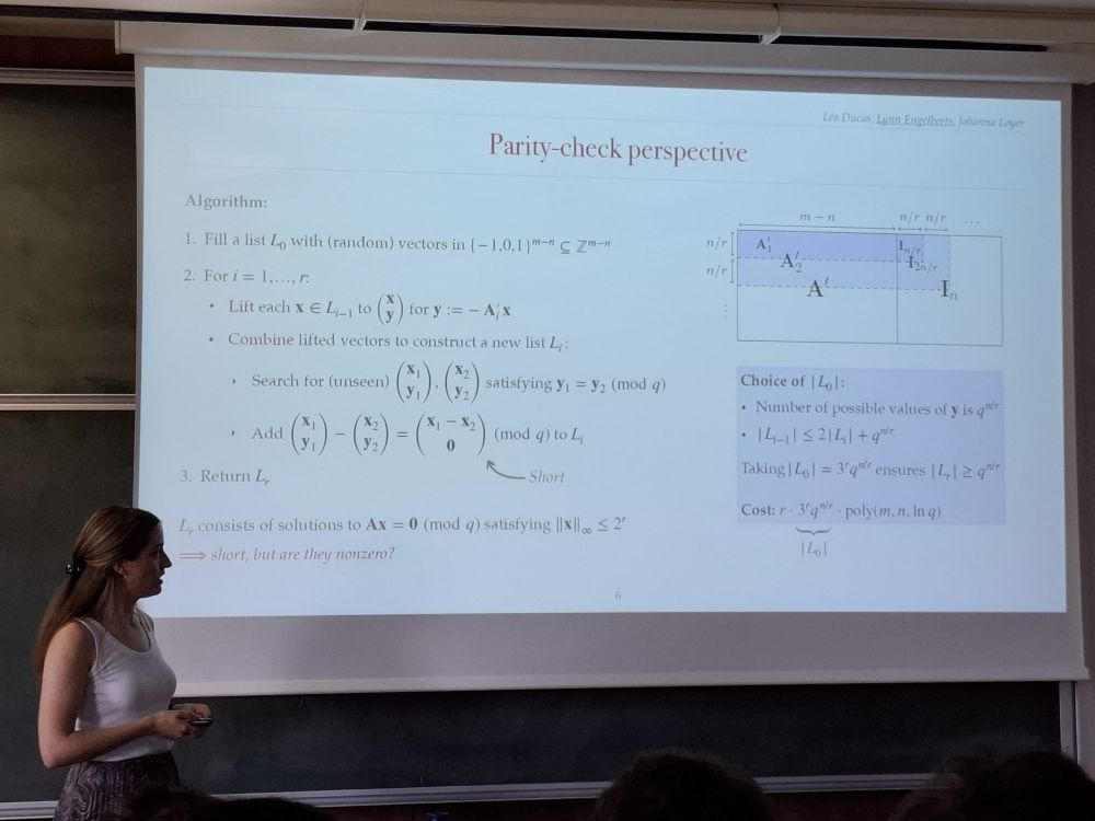Me presenting our recent work to the other workshop participants in Bordeaux