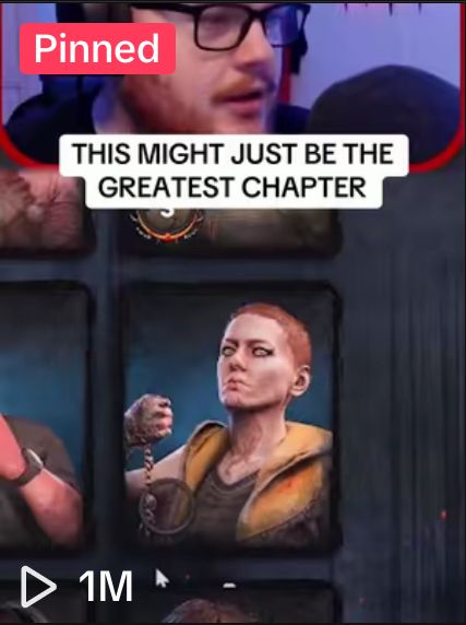 A video hitting 1M views on TikTok. Titled: “THIS MIGHT JUST BE THE GREATEST CHAPTER”