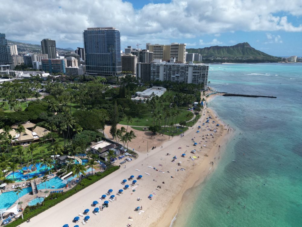 Honolulu drone shot by Anthony Lepki