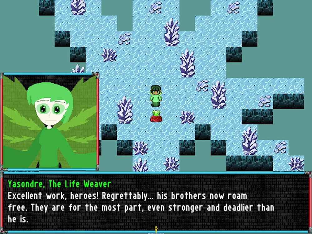 Yasondre, the Life Weaver: Excellent work, heroes! Regrettably... his brothers now roam free. They are for the most part, even stronger and deadlier than he is.