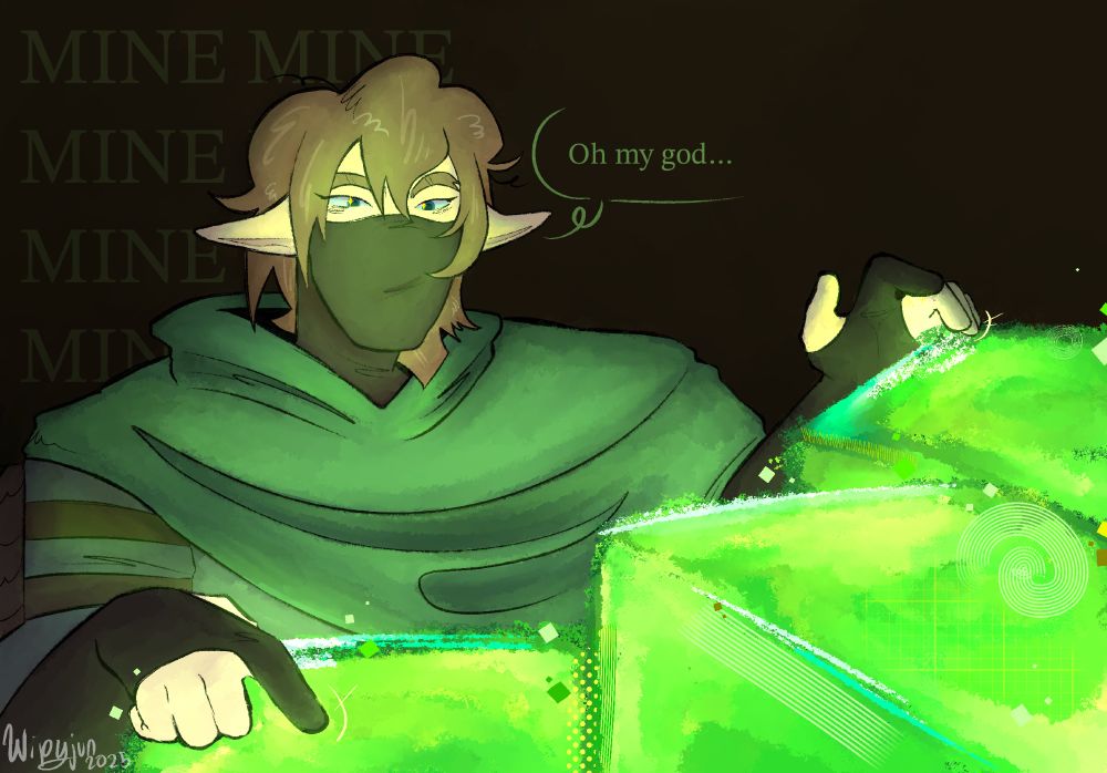 pov you run into the super fucking greed cubes that are shiny and your butter fingers accidentally put them into your inventory 