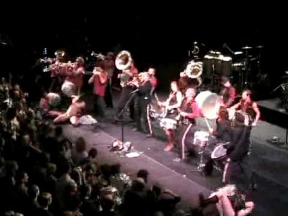 Extra Action Marching Band with David Byrne