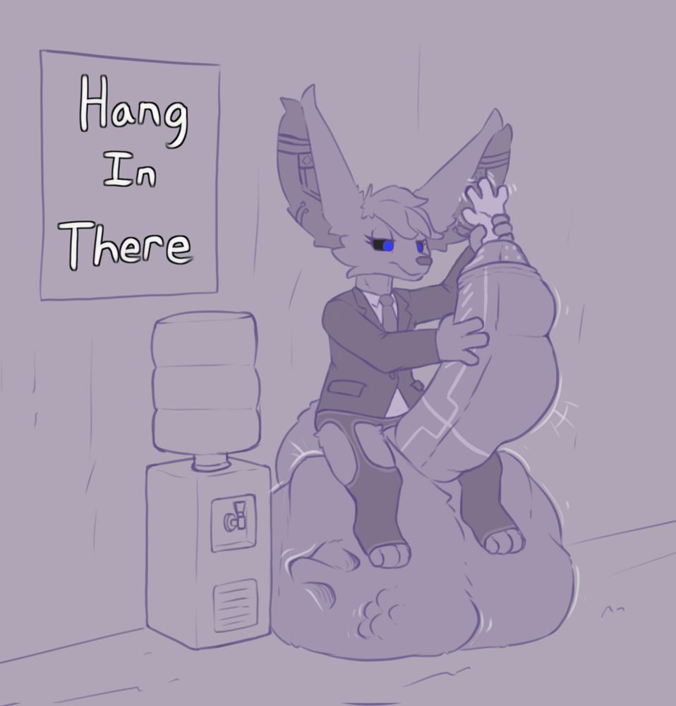 Sync shoving a coworker down his dick into his already stuff and churning balls during a break at work